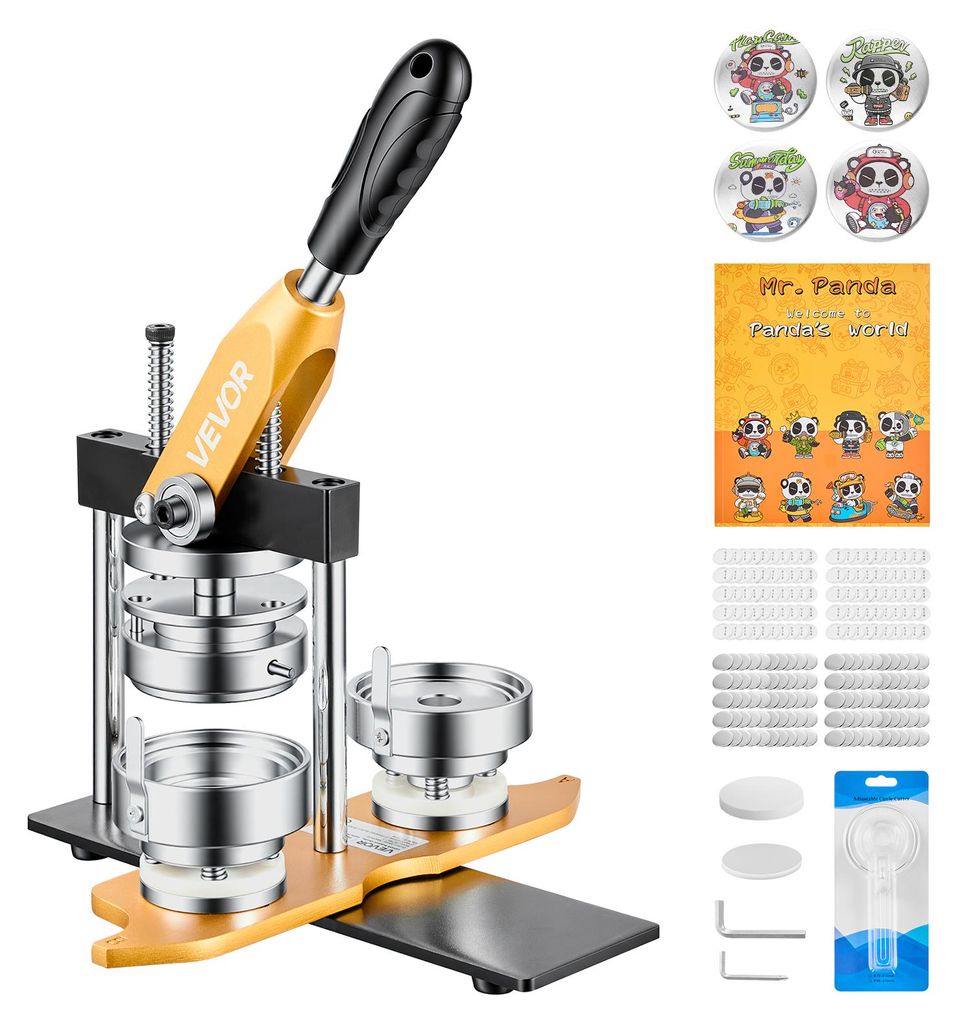 VEVOR, machine à boutons de 58 mm, machine à fabriquer des Image du produit 