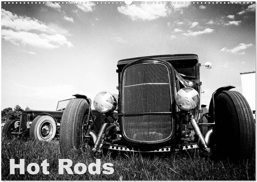 Hot Rods (Wandkalender 2026 DIN A2 quer), CALVENDO Monatskalender