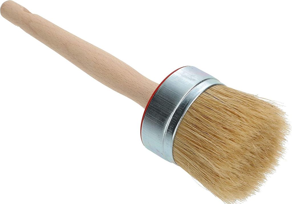 KOTARBAU Rundpinsel 60 mm Ringpinsel Lasurpinsel Lackierpinsel Malerpinsel Holzpinsel für Renovierungsarbeiten