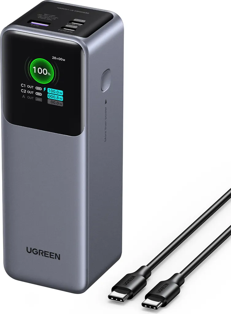Ne tombez plus en panne : Batterie Externe 200W 25000mAh Charge Ultra Rapide