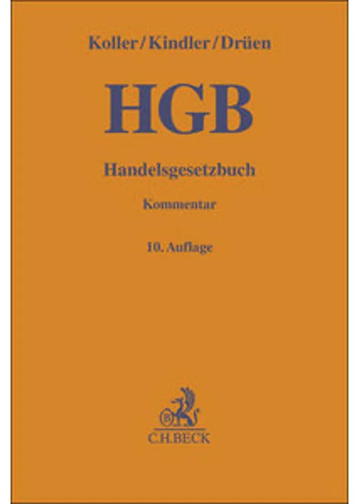 Comprendre le Droit Allemand : Code HGB Handelsgesetzbuch Texte Officiel