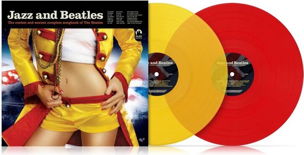 Various: Various: Jazz And Beatles (Limited Edition) (Transparent Yellow & Red Vinyl) - - (LP / J)