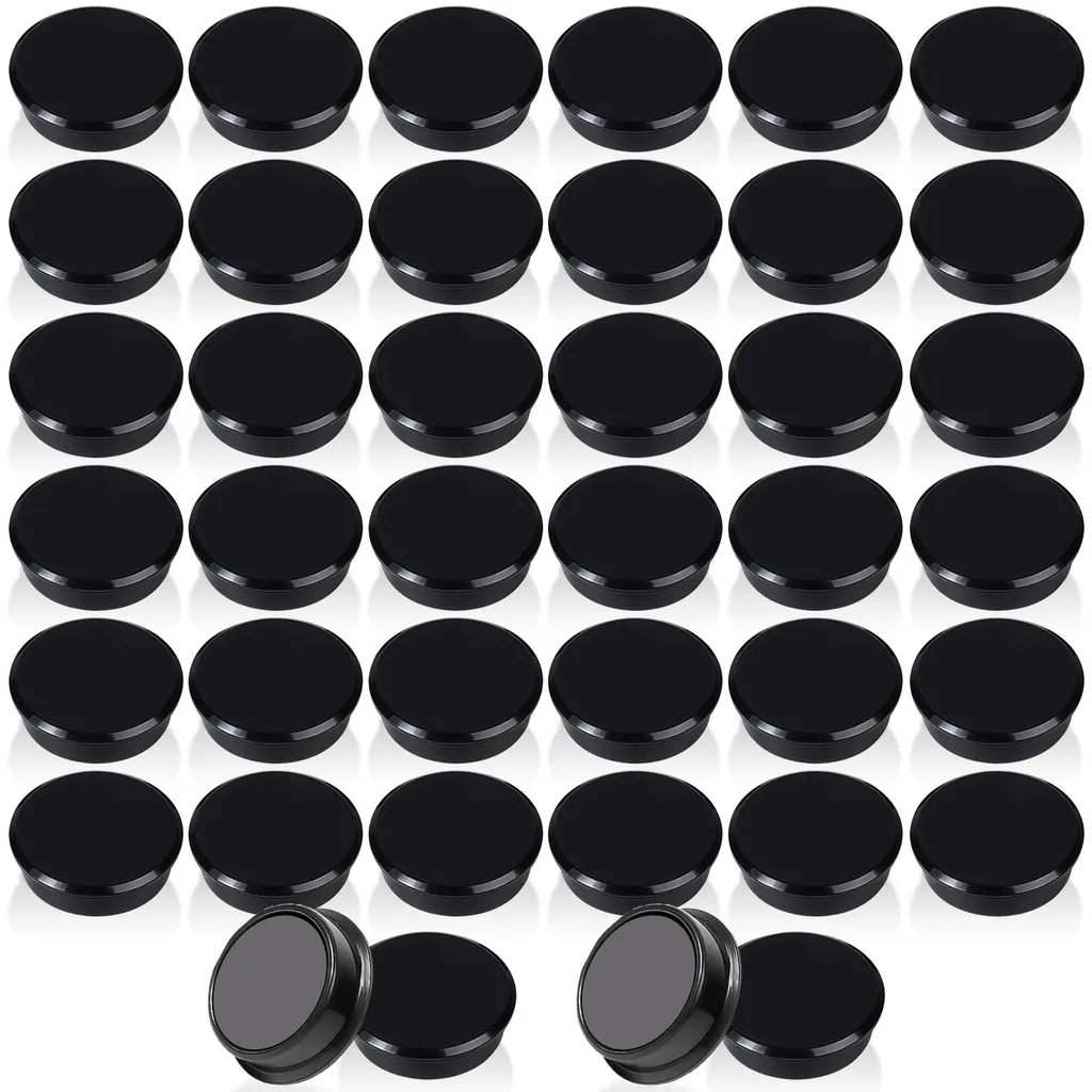 Aimants Anti-Rayures pour Tableau Magnétique, Lot de 40 Fixations DIY