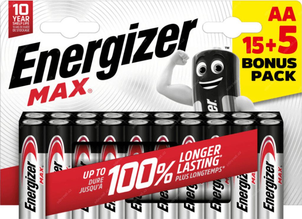 Energizer MAX AA Batterien 12 + 4 Stück