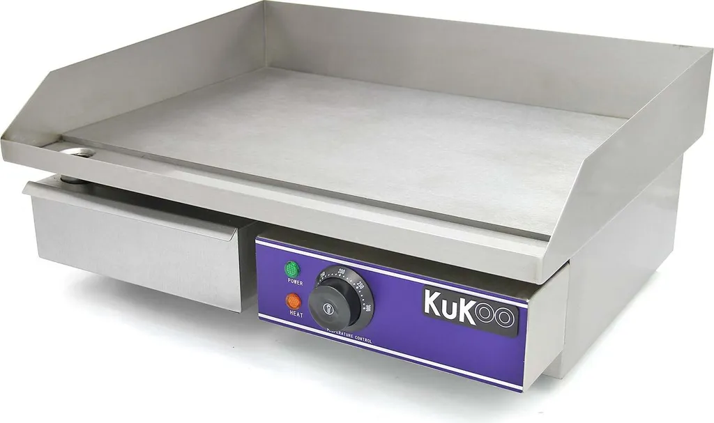 Plaque gril électrique pour snack et restauration rapide format compact