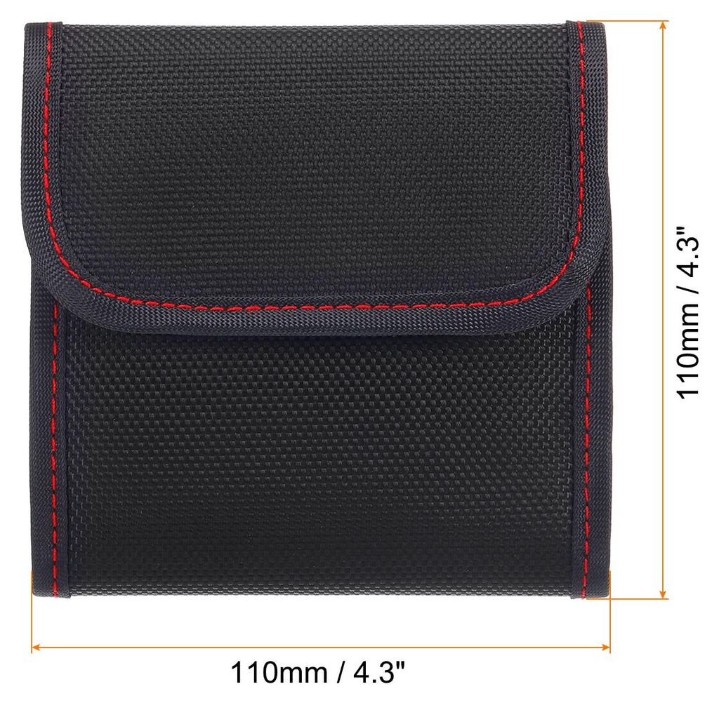 82mm Kamera Filtergeh?use 2 Pack 3 Tasche Kamera Filtergeh?use Beutel Wasserbest?ndig Staubdicht Filter Tragetasche fš¹r Fotografie Filter Lageru...