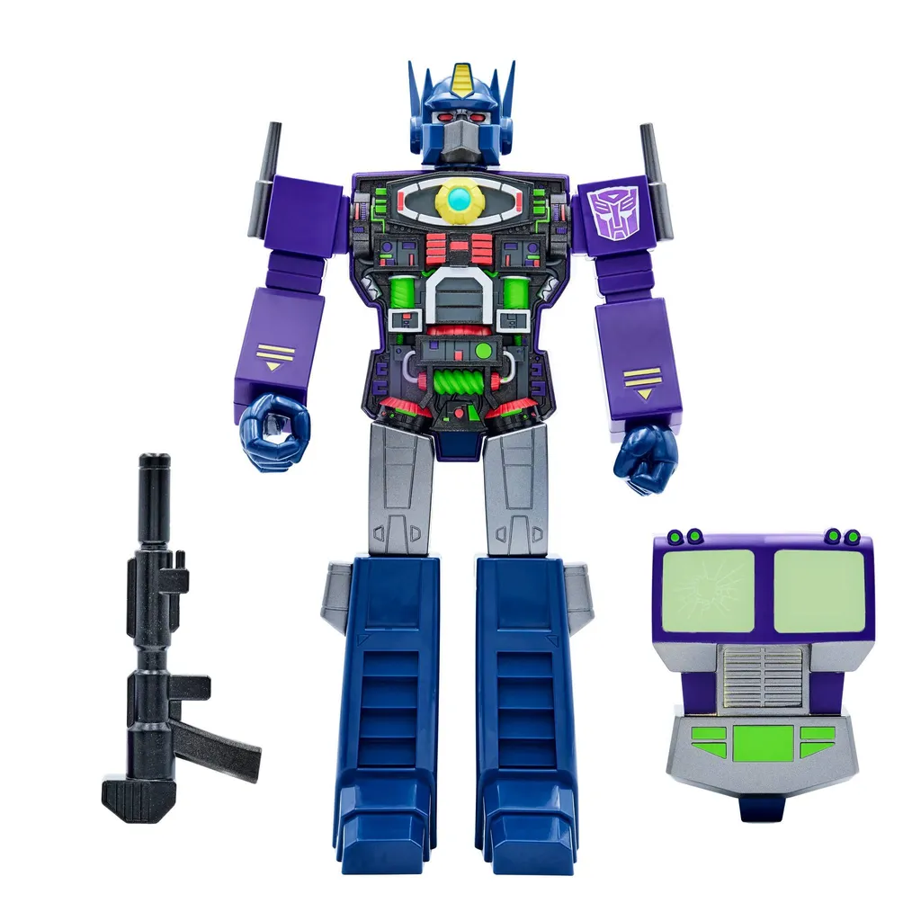Figurine Optimus Prime Transformers Super Cyborg Shattered Glass 28cm