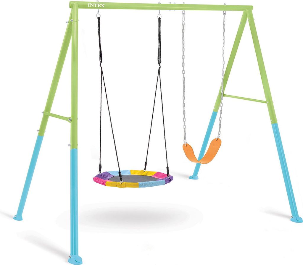 Intex 44125 Zahradní houpačka dvojitá 254 x 267 x 211 cm Obrázek produktu 