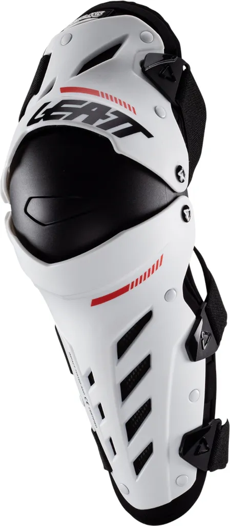 Genouillères Leatt Dual Axis Jr Blanc - Protection MX Junior certifiée CE