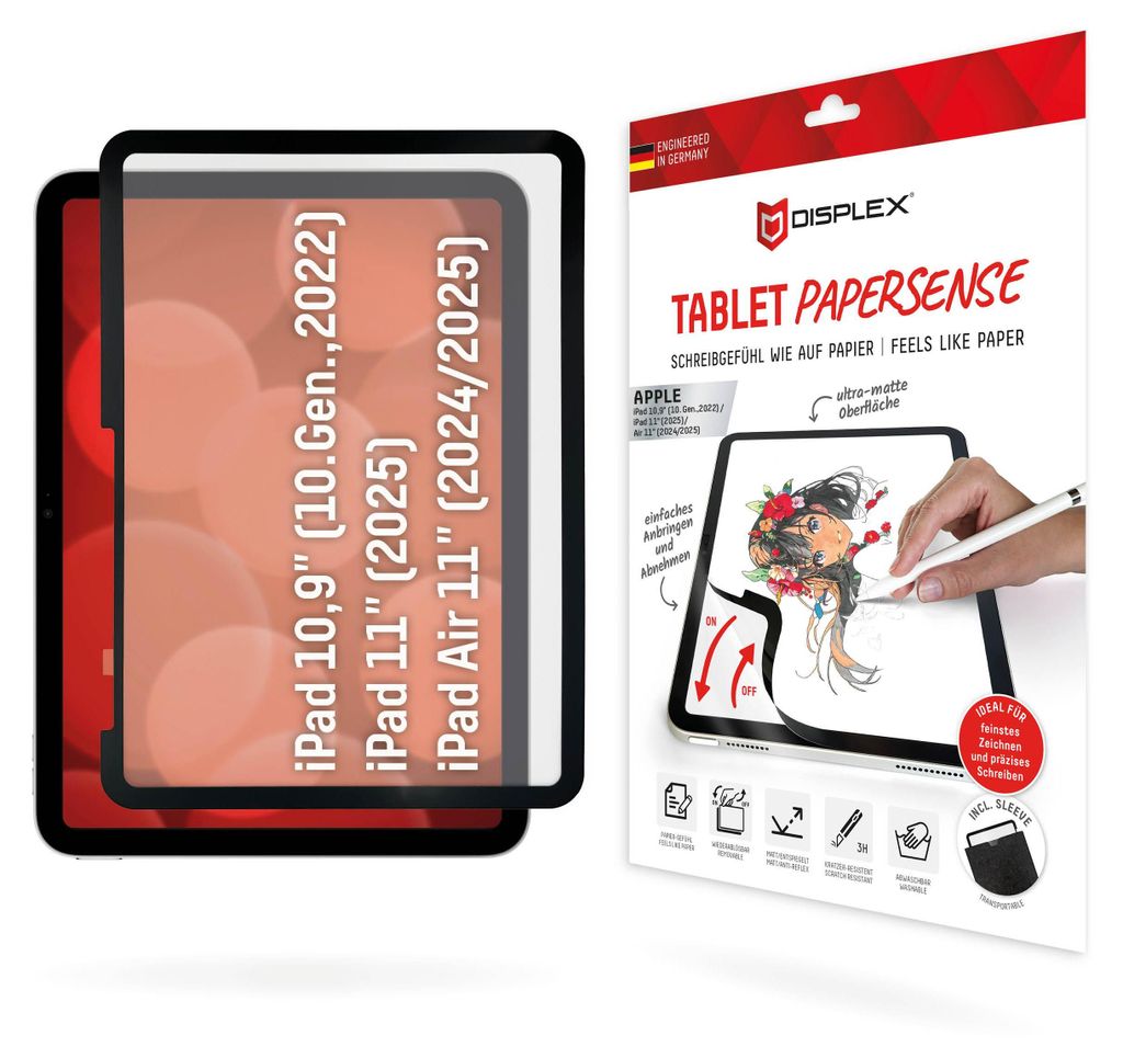 Displex TABLET PAPERSENSE pro iPad 10,9"(10.)/11" Obrázek produktu 