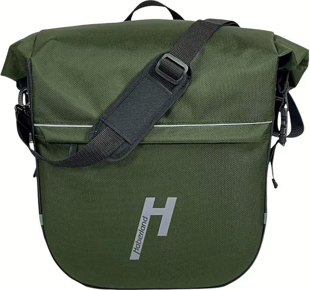Haberland Gepäckträgertasche "eMotion", grün