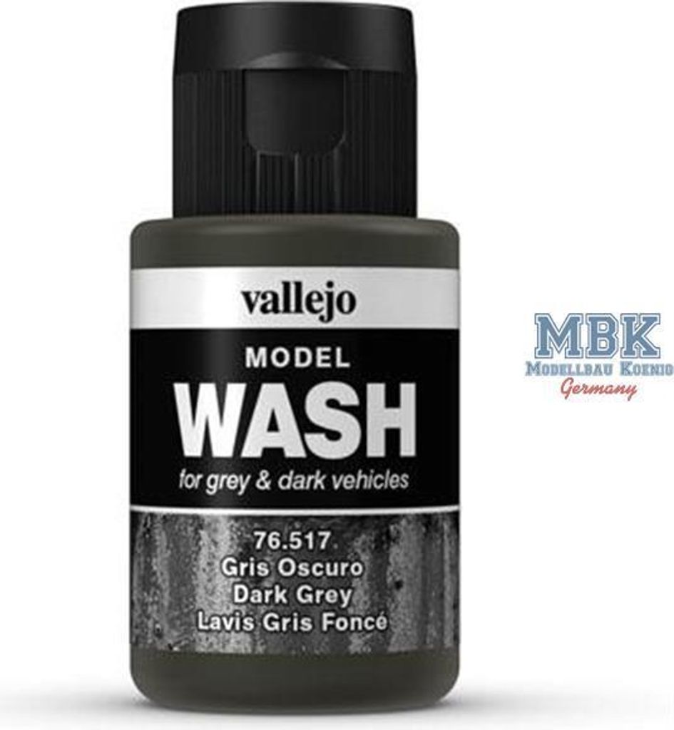 Vallejo Model Wash Grigio scuro 35 ml 76517 Colore per Immagine del prodotto 