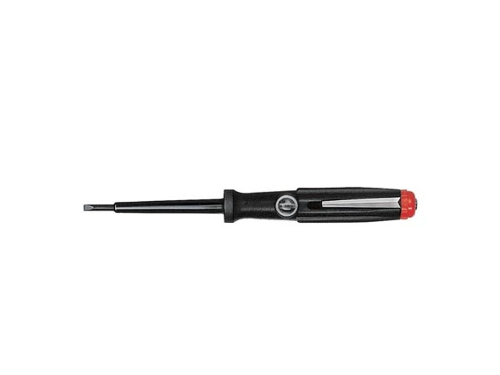 Wiha Einpoliger Spannungsprüfer 150 - 250 Volt in Blisterverpackung (SB 255-7) 3,0 mm, 60 mm