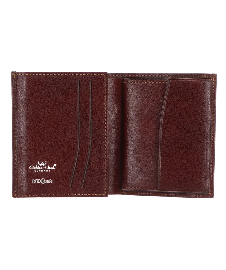 Portafoglio RFID Golden Head Colorado 1119 Tabacco Marrone Pelle - 2