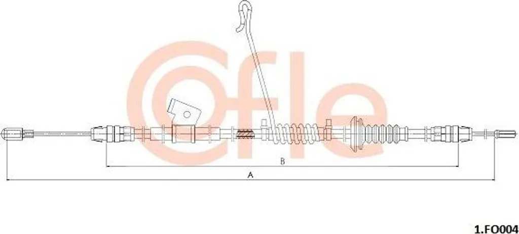 Câble de Frein à Main Bloqué ? Solution pour Transit OE 2034866