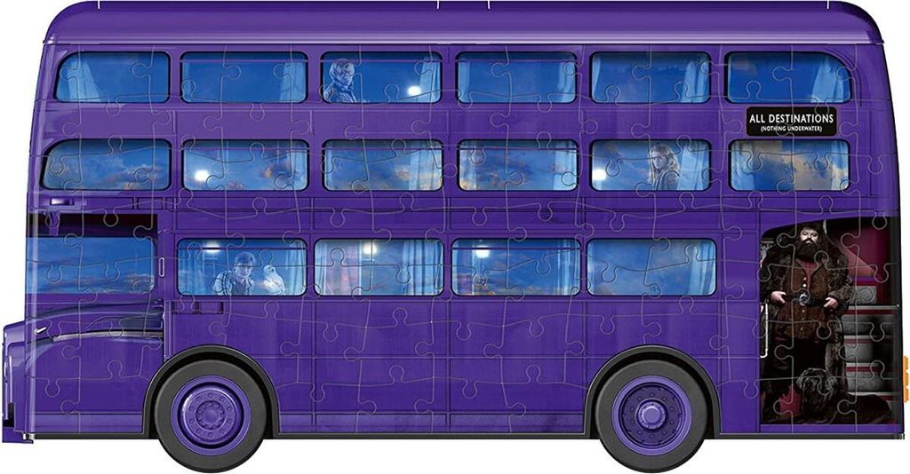 RAVENSBURGER 3D Puzzle "Harry Potter Knight Bus" Produktbild 22