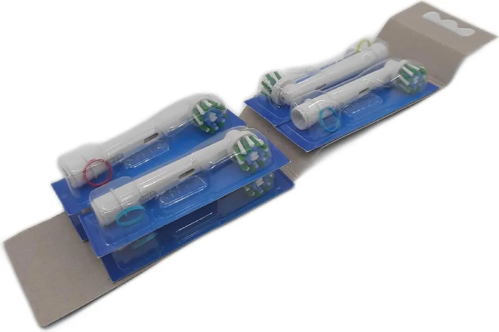 Pack de 6 brossettes Oral-B Pro CrossAction X Shape compatibles White - 26