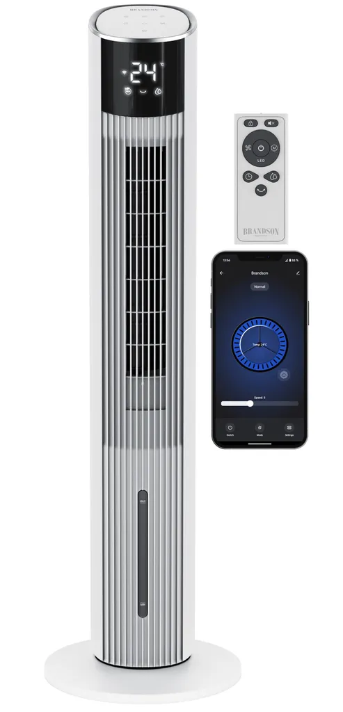 Refroidisseur d'air anti-canicule silencieux avec réservoir 3,5L WIFI