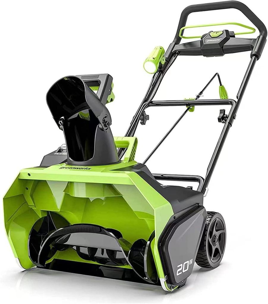 Greenworks GD40ST Einstufige Akku Schneefräse mit Produktbild 