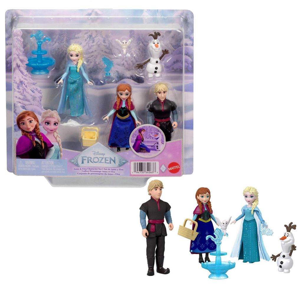 Disney Frozen, JJP89, Fashionpoppenset, set voor man en Productafbeelding 