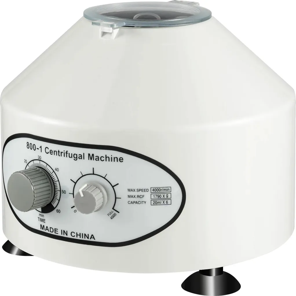 Centrifugeuse de paillasse compacte et conviviale - Modèle blanc 220V Pro