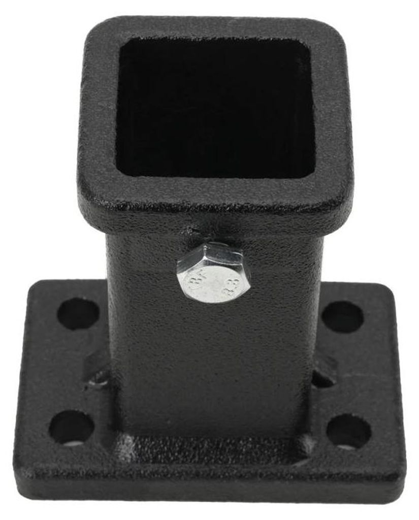 Anhänger Kupplung - Anhängerkupplung Receiver Rohr Adapter - 52x52 mm Vierkant - Edelstahl - Zugvorrichtung