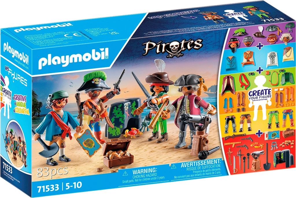 PLAYMOBIL Pirates 71533 My Figures: Piraten Produktbild 