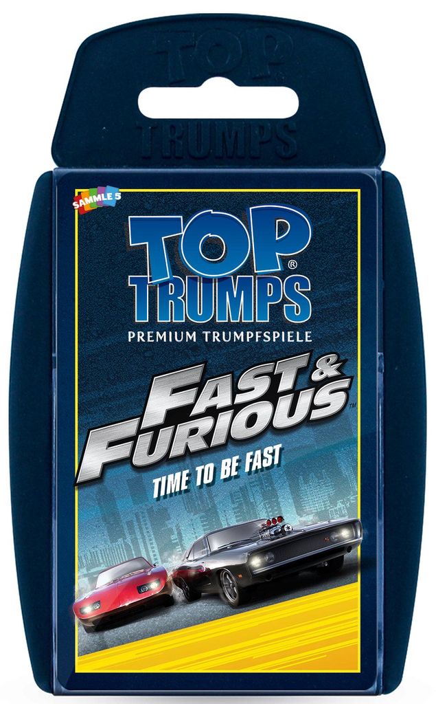 Top Trumps Fast & Furious Spiel Karten Quartett Produktbild 