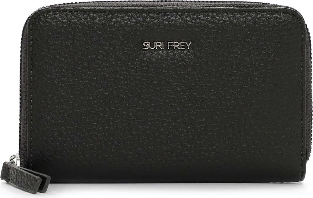 SURI FREY portafoglio SFY Tiffy Zip Around Wallet Grey grigio scuro