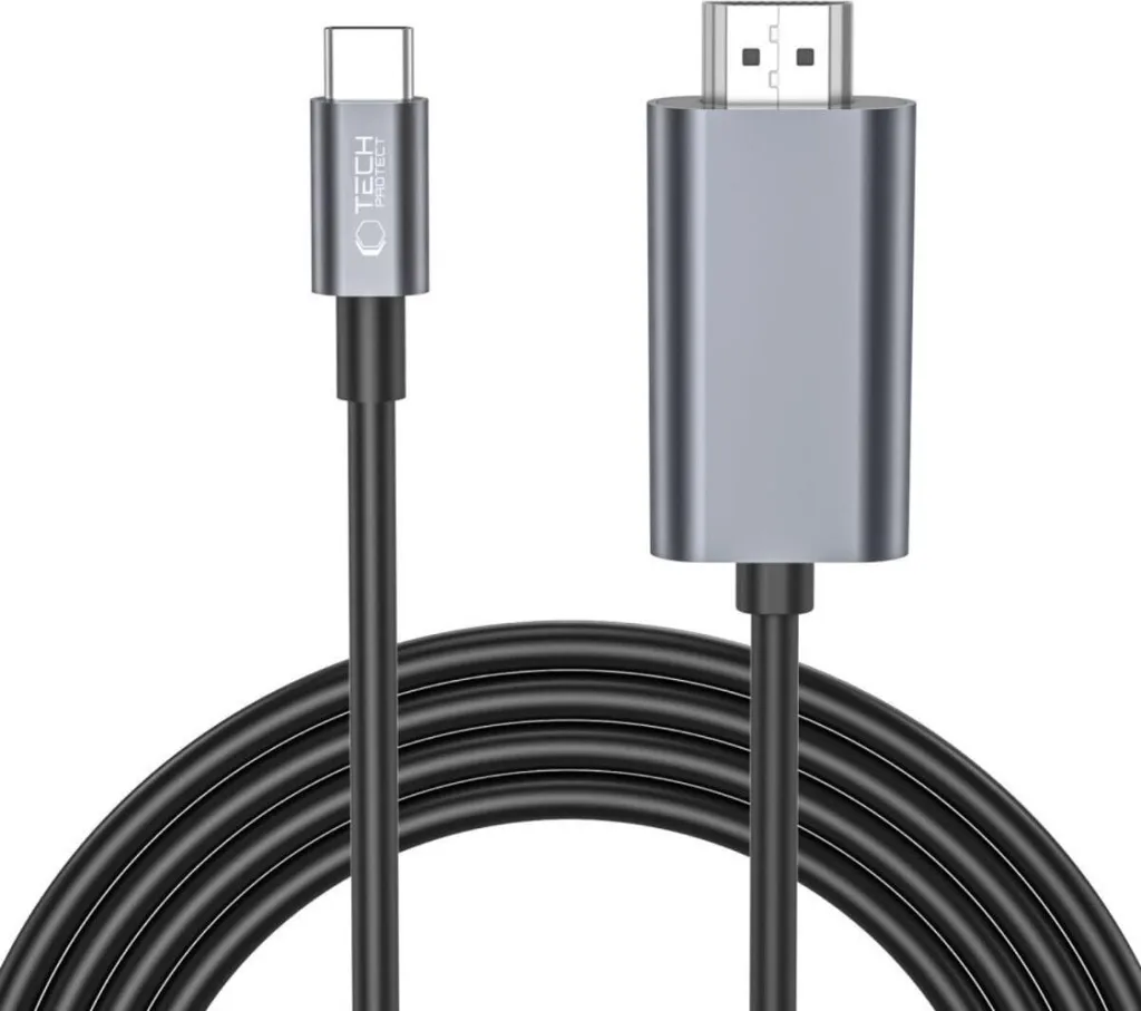 Cavo Video 4K 60Hz Tech-Protect UltraBoost USB-C HDMI 2m per Gaming