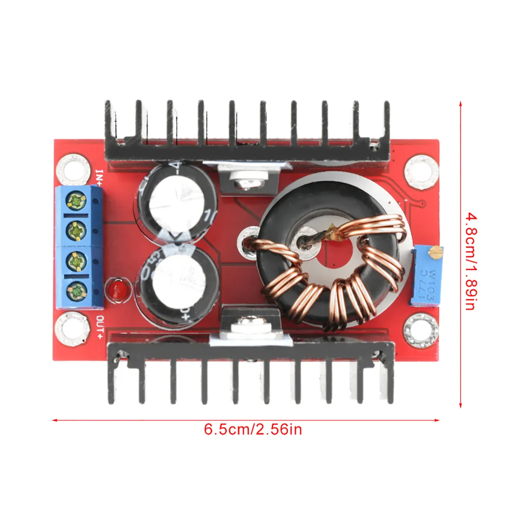 Modulo Step Up Boost per Pannelli Solari e Accumulo DC-DC - 4