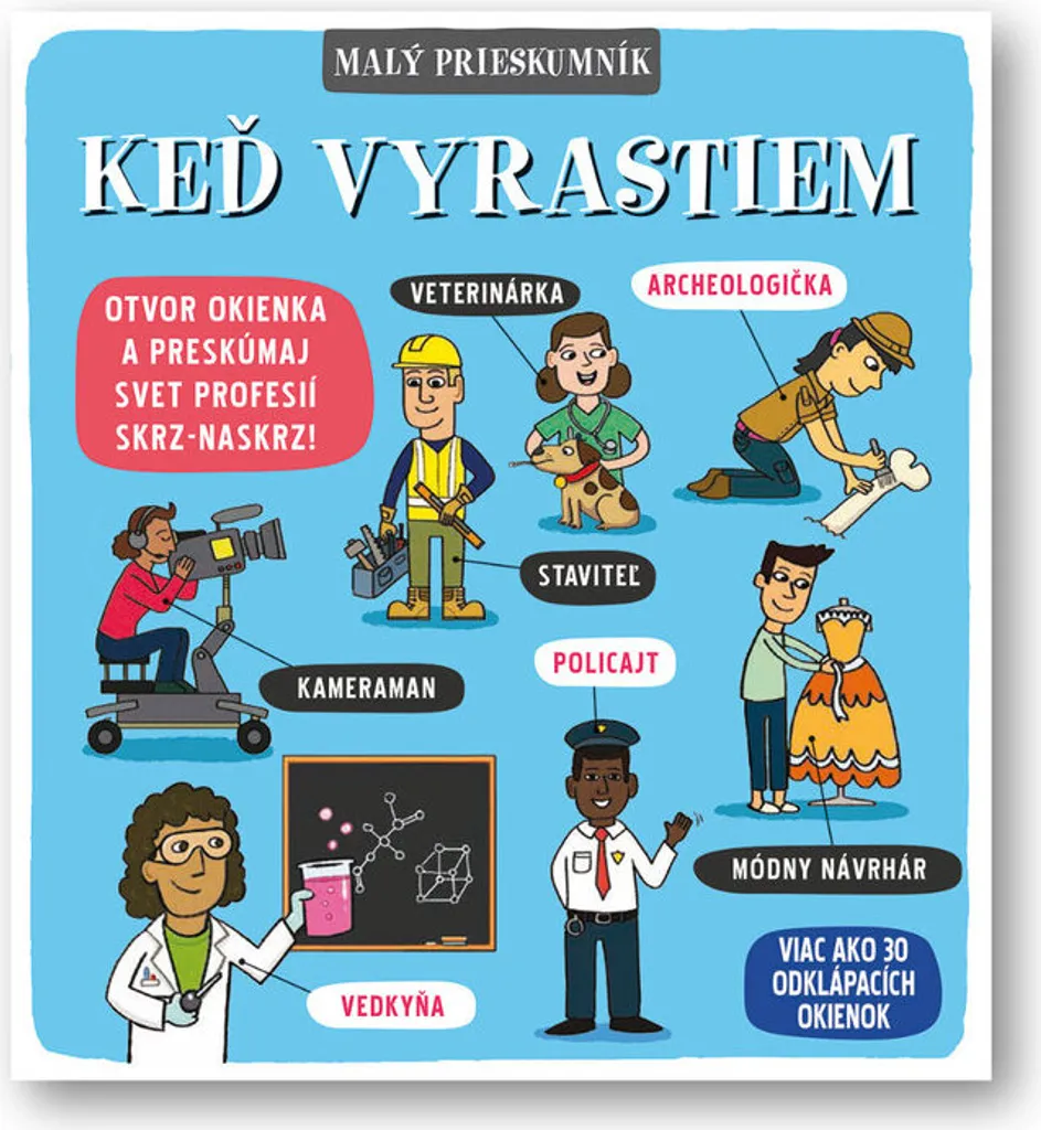 Livre Malý prieskumník Keď vyrastiem par Kolektiv pour enfant curieux