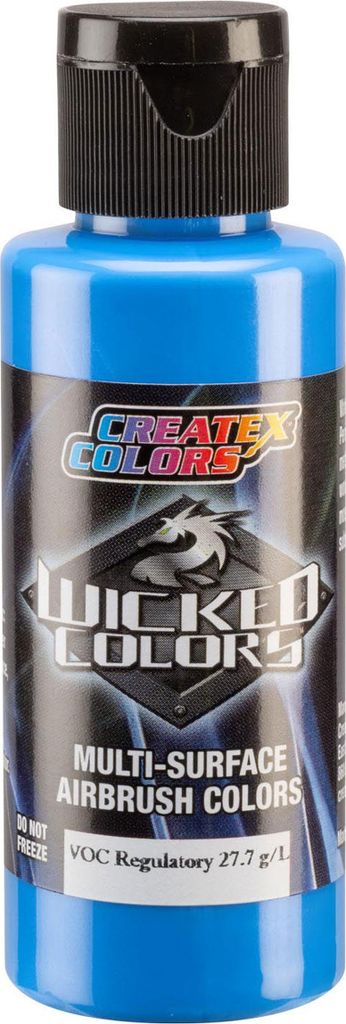 Wicked W381 - Pearl Brite Blue 60ml - Airbrush Farbe - CREATEX 116381