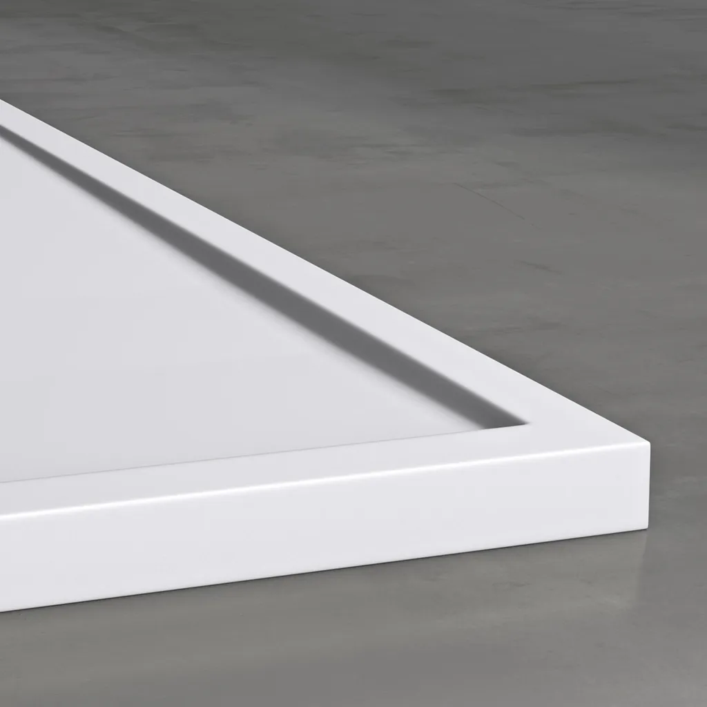 Receveur de douche Geoma08 90x140cm doporro en Solid Surface Blanc - 5