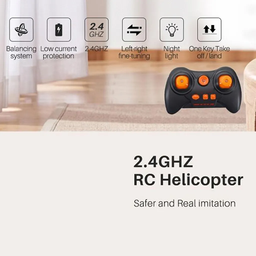 Hélicoptère de salon télécommandé pour apprendre à piloter facilement