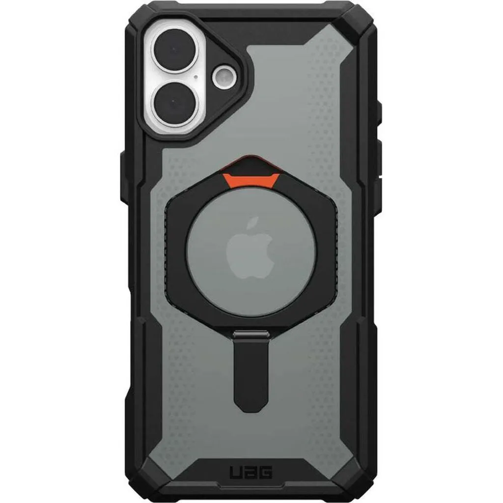 UAG Plasma XTE iPhone 16 Plus Nero: Cover MagSafe con Stand Integrato
