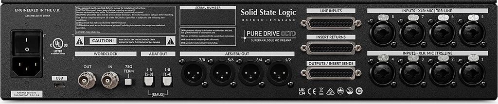 Solid State Logic SSL Pure Drive Octo