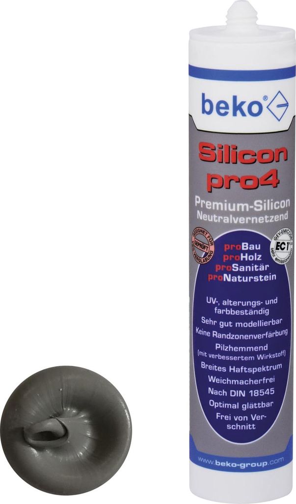 beko Silicon pro4 Premium Silikon 310 ml basalt 224 21