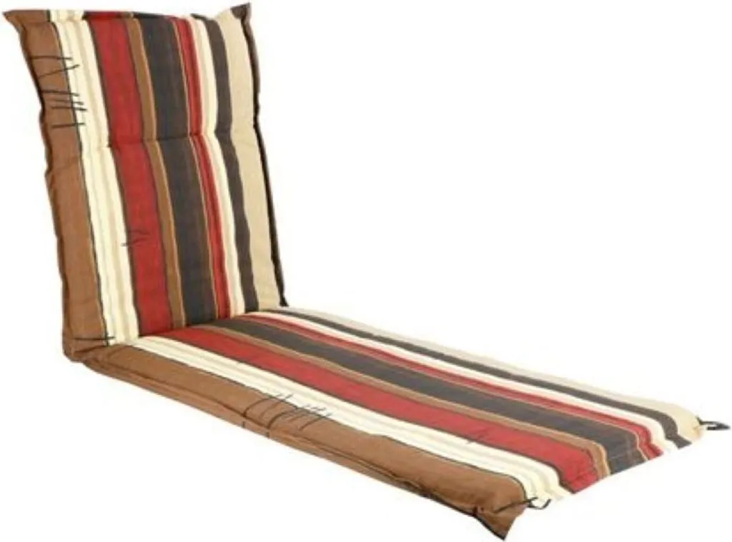 Coussin Bengasi : fini le mal de dos sur votre bain de soleil extérieur