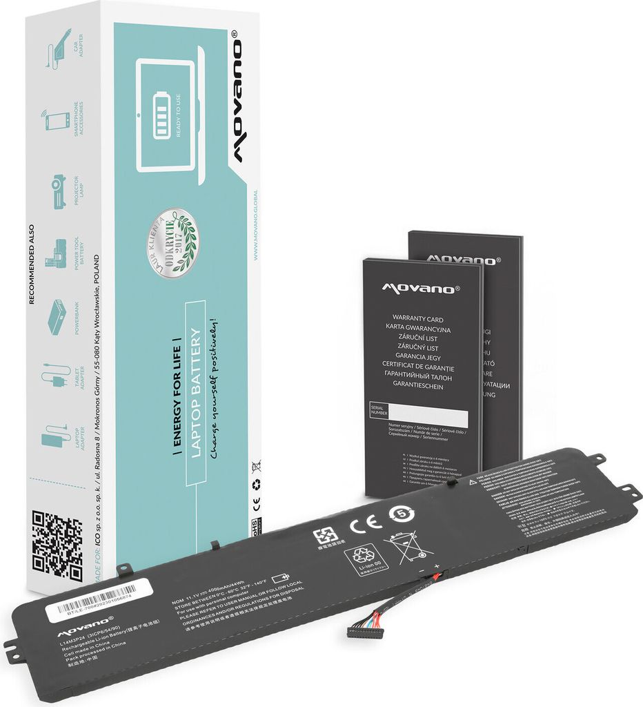 Akku L14M3P24 L14S3P24 für Lenovo 700-15ISK