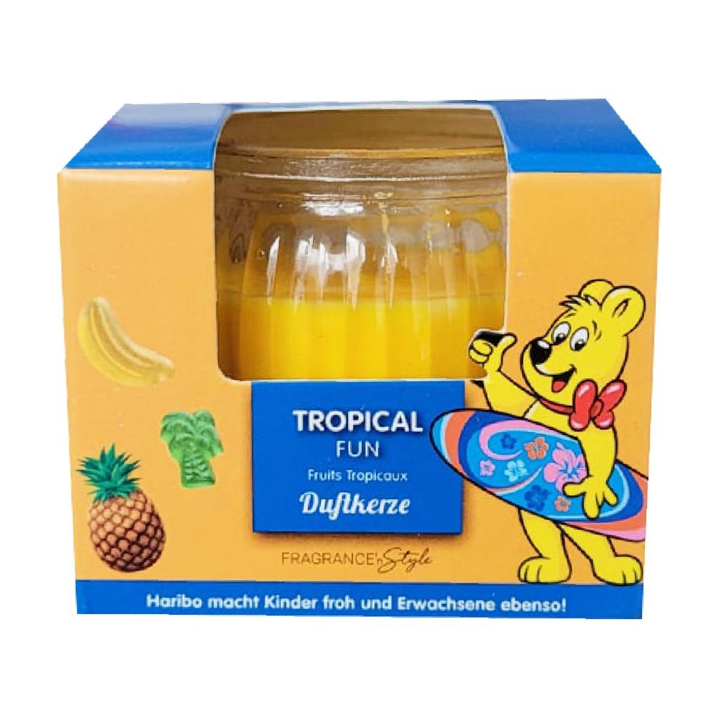 Haribo vonná svíčka Tropical Fun vonná svíčka 85g Obrázek produktu 