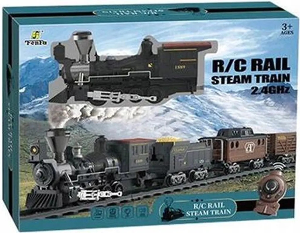 Train télécommandé électrique haute vitesse avec circuit modulable 1/43