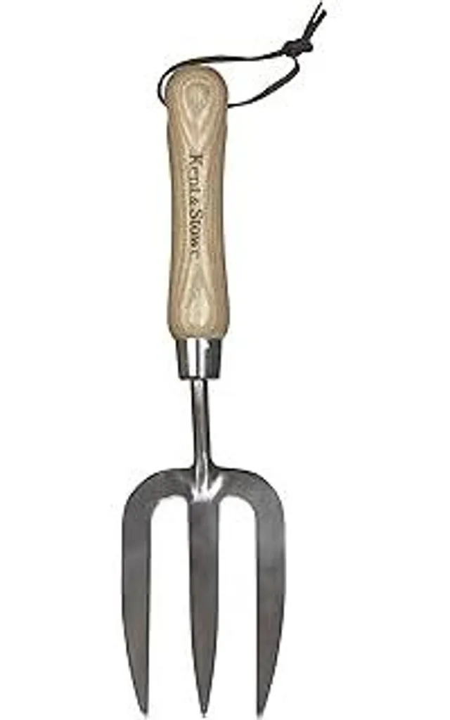 Kent & Stowe Forca Manuale 31cm - Acciaio Inossidabile e Legno FSC
