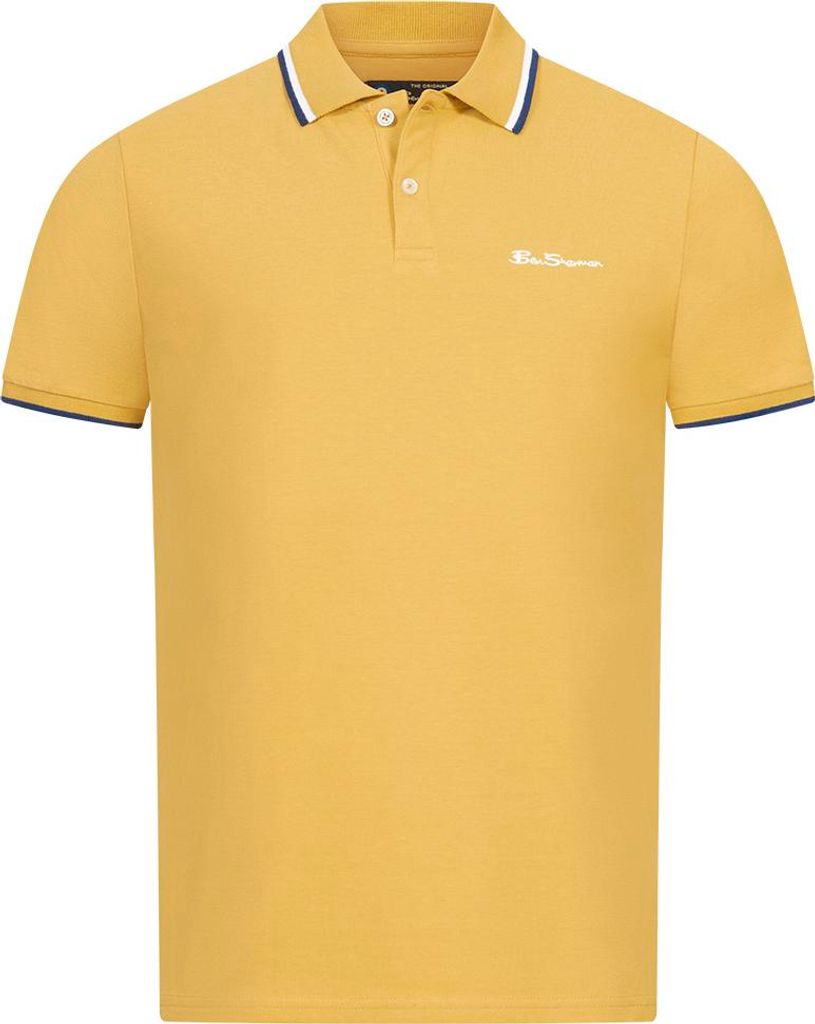 M|BEN SHERMAN Twin Tipped Herren Polo-Shirt Produktbild 