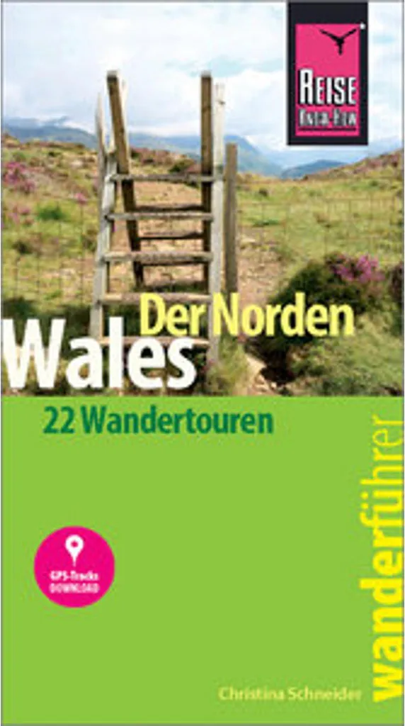 Guide de randonnée 22 itinéraires avec parcours GPS Pays de Galles