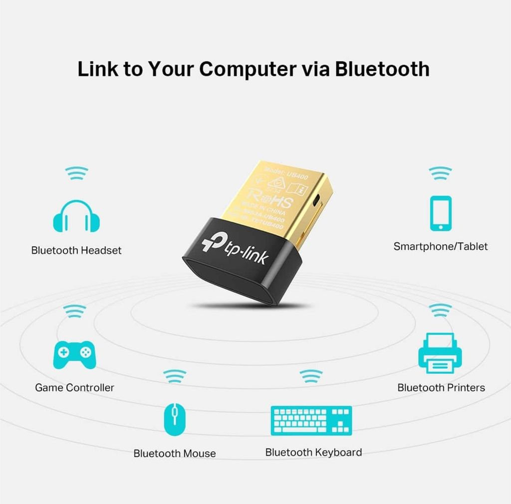 TP-Link UB400 Bluetooth 4.0 Nano USB Adapter Produktbild 2