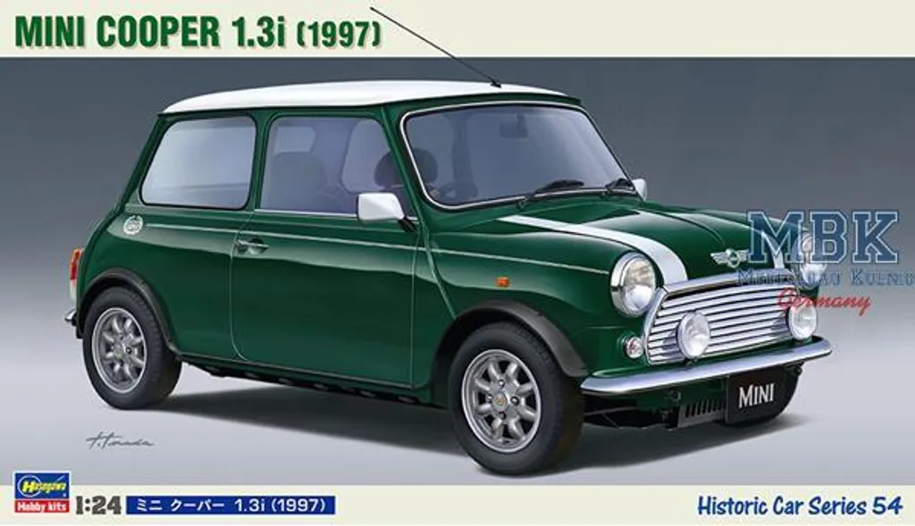 Maquette Mini Cooper 1.3i 1997 Hasegawa 1/24 : Réalisme et Haute Qualité