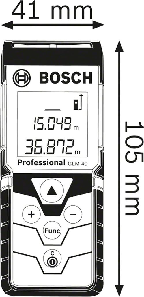 Laser-Entfernungsmesser GLM 40 Produktbild 13
