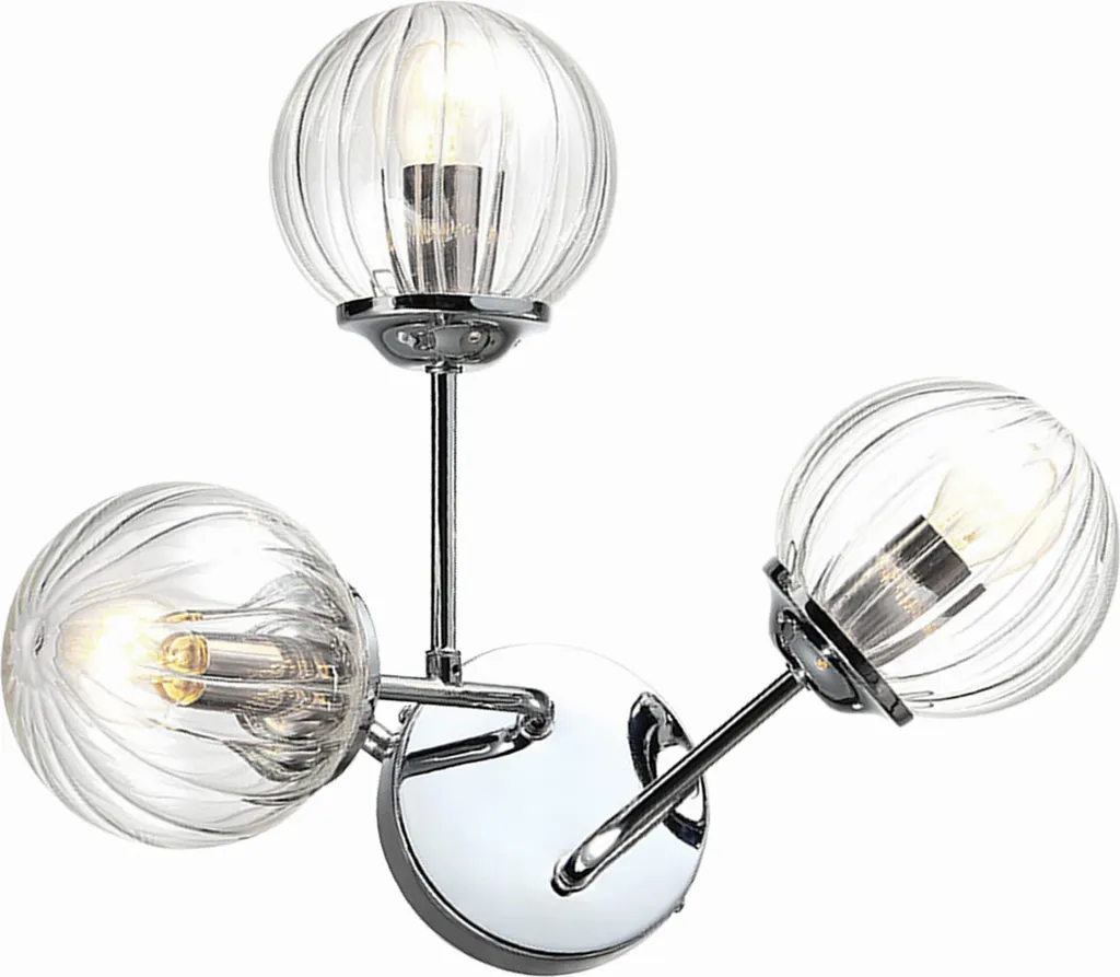 Luminaire mural triple E14 Candellux BEST spot design pour salon moderne