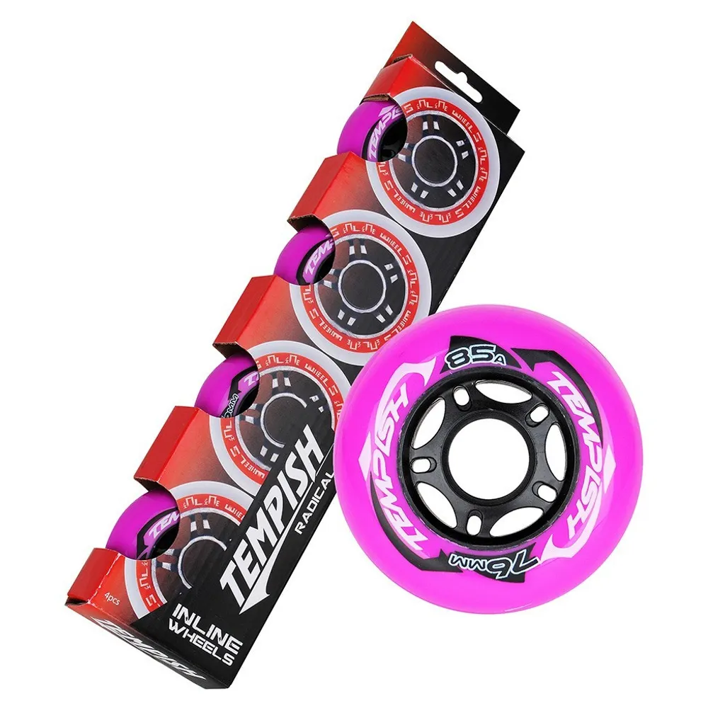 Roue Radical Color 76x24 85A Violet pour Roller et Trottinette Freestyle